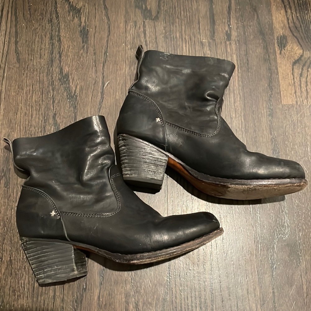 rag and bone leather booties